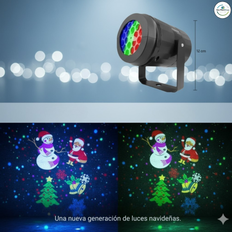PROYECTOR LUCES DE NAVIDAD - ORIGINAL