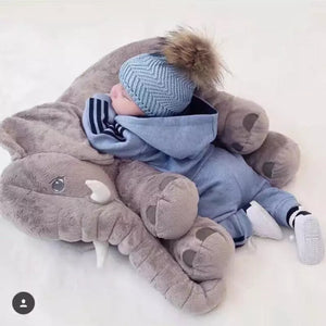 PELUCHE ALMOHADA ELEFANTE PARA BEBÉ